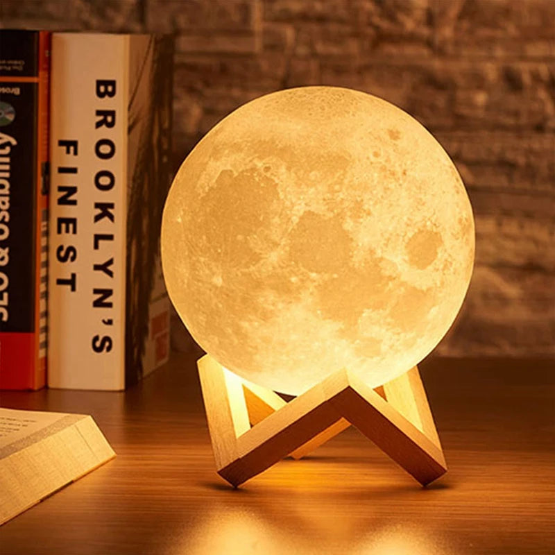 Book Light LED Moon, Galaxy