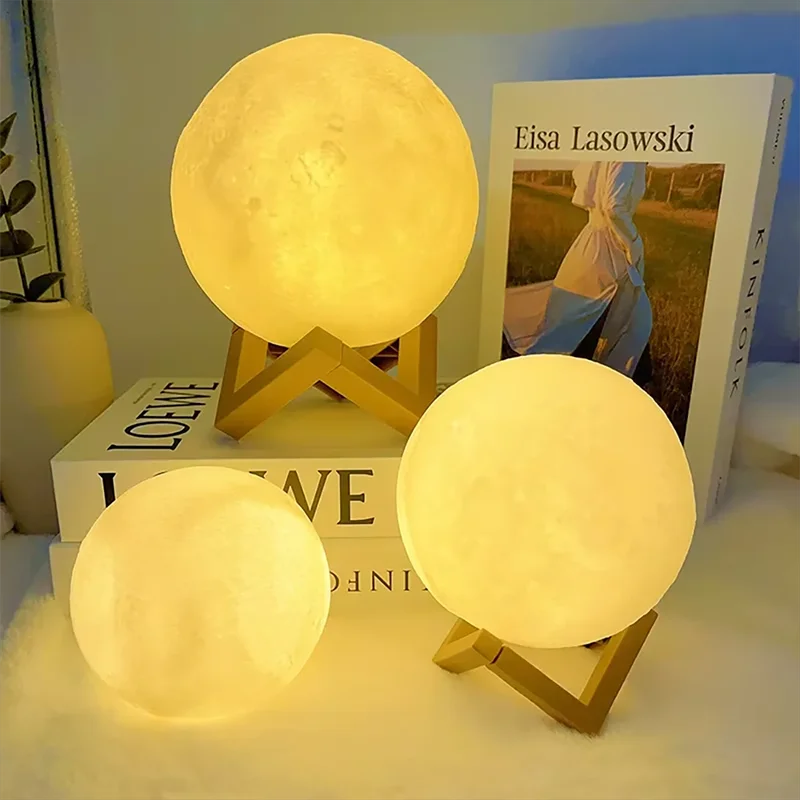 Book Light LED Moon, Galaxy
