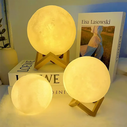 Book Light LED Moon, Galaxy