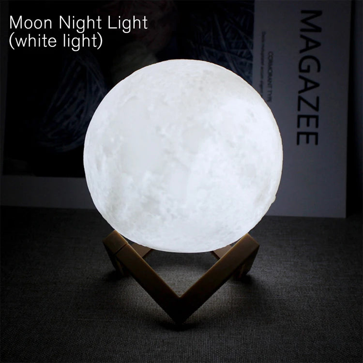 Book Light LED Moon, Galaxy